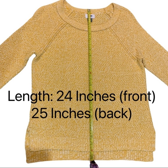 Old Navy Yellow Knit Sweater 
Size: M - Picture 5 of 9